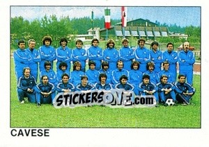 Sticker Squadra Cavese - Calcio Flash 1984 n. 340 - Edizioni Flash