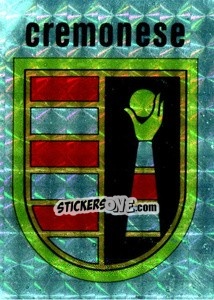 Sticker Scudetto Cremonese - Calcio Flash 1984 n. SC27 - Edizioni Flash