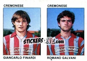 Cromo Giancarlo Finardi / Romano Galvani