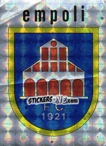 Cromo Scudetto Empoli - Calcio Flash 1984 - Edizioni Flash