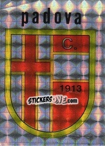 Sticker Scudetto Padova - Calcio Flash 1984 - Edizioni Flash