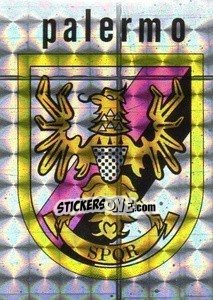 Sticker Scudetto Palermo - Calcio Flash 1984 - Edizioni Flash