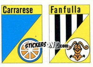 Sticker Scudetto Fanfulla - Calcio Flash 1984 n. SC43 - Edizioni Flash