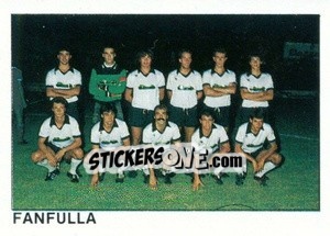 Sticker Squadra Fanfulla