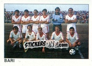 Sticker Squadra Bari - Calcio Flash 1984 n. 464 - Edizioni Flash