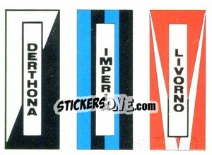 Sticker Scudetto (Derthona / Imperia / Livorno)