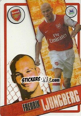 Figurina Fredrik Ljungberg - English Premier League 2006-2007. i-Cards - Topps