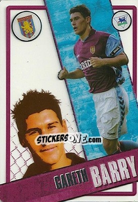 Sticker Gareth Barry - English Premier League 2006-2007. i-Cards n. 6 - Topps