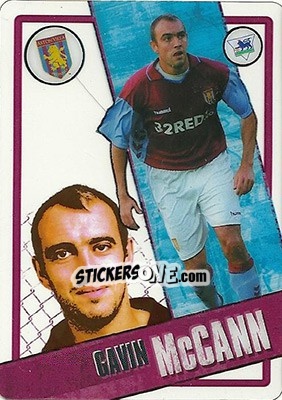 Cromo Gavin McCann - English Premier League 2006-2007. i-Cards - Topps