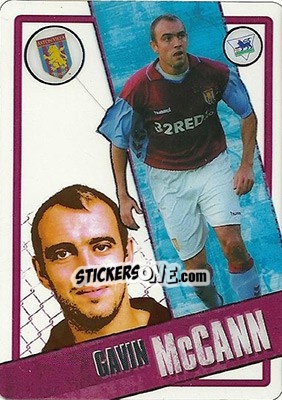 Figurina Gavin McCann - English Premier League 2006-2007. i-Cards n. 7 - Topps