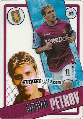 Figurina Stiliyan Petrov - English Premier League 2006-2007. i-Cards n. 8 - Topps