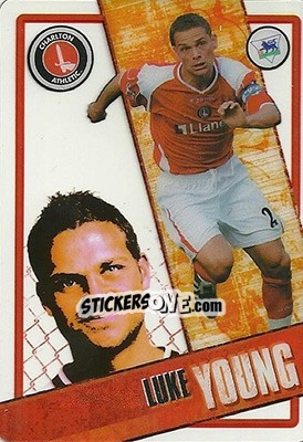 Sticker Luke Young - English Premier League 2006-2007. i-Cards n. 21 - Topps