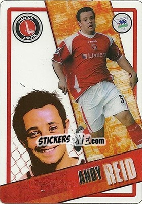 Sticker Andy Reid - English Premier League 2006-2007. i-Cards n. 22 - Topps