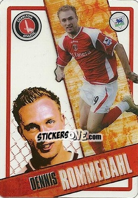 Figurina Dennis Rommedahl - English Premier League 2006-2007. i-Cards - Topps