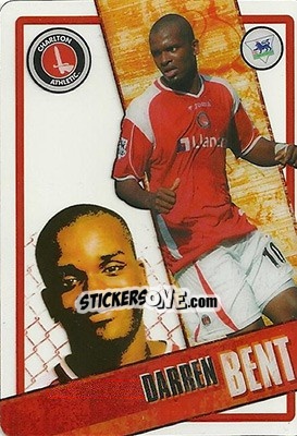 Sticker Darren Bent - English Premier League 2006-2007. i-Cards n. 24 - Topps