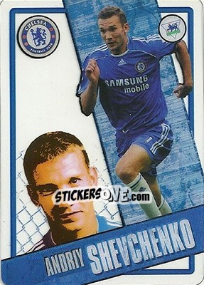 Cromo Andriy Shevchenko - English Premier League 2006-2007. i-Cards - Topps