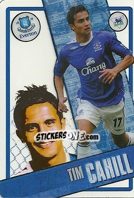 Sticker Tim Cahill - English Premier League 2006-2007. i-Cards n. 33 - Topps