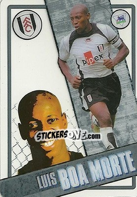 Sticker Luis Boa Morte - English Premier League 2006-2007. i-Cards n. 39 - Topps
