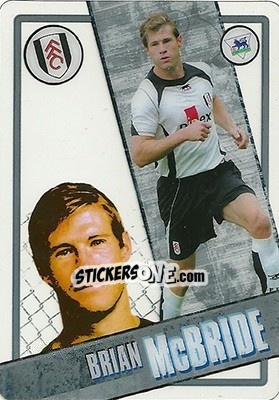 Sticker Brian McBride - English Premier League 2006-2007. i-Cards n. 40 - Topps
