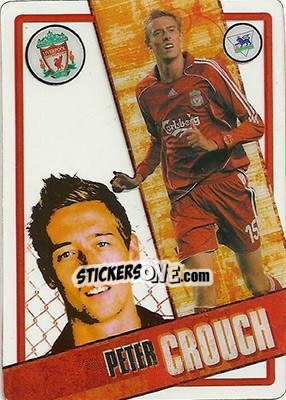 Sticker Peter Crouch - English Premier League 2006-2007. i-Cards n. 44 - Topps