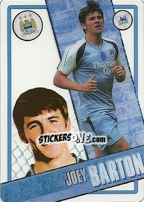 Cromo Joey Barton - English Premier League 2006-2007. i-Cards - Topps