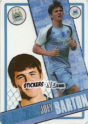 Sticker Joey Barton - English Premier League 2006-2007. i-Cards n. 47 - Topps