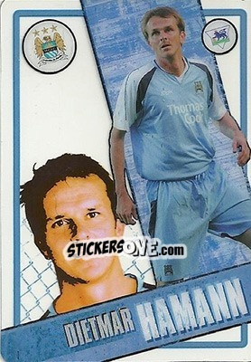 Sticker Dietmar Hamann - English Premier League 2006-2007. i-Cards n. 48 - Topps
