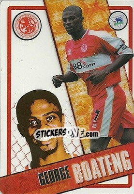 Cromo George Boateng - English Premier League 2006-2007. i-Cards n. 57 - Topps