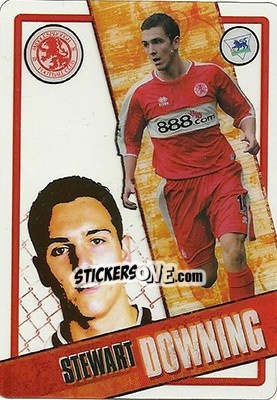 Sticker Stewart Downing - English Premier League 2006-2007. i-Cards n. 58 - Topps