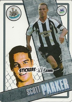 Cromo Scott Parker - English Premier League 2006-2007. i-Cards - Topps