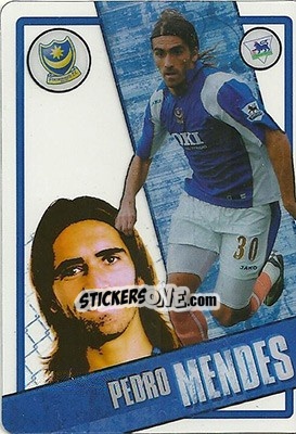 Figurina Pedro Mendes - English Premier League 2006-2007. i-Cards - Topps