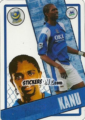 Sticker Nwankwo Kanu - English Premier League 2006-2007. i-Cards n. 70 - Topps
