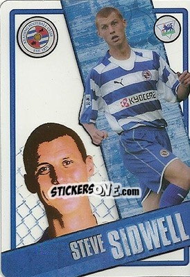 Sticker Steve Sidwell - English Premier League 2006-2007. i-Cards n. 72 - Topps