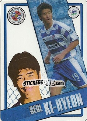 Sticker Seol Ki-Hyeon - English Premier League 2006-2007. i-Cards n. 73 - Topps