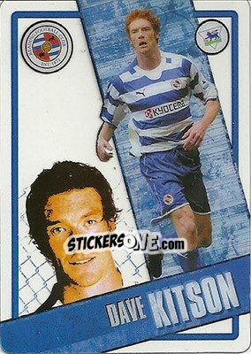 Sticker Dave Kitson - English Premier League 2006-2007. i-Cards n. 75 - Topps