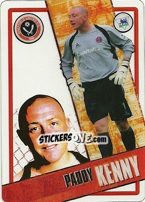 Sticker Paddy Kenny - English Premier League 2006-2007. i-Cards n. 76 - Topps
