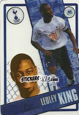 Sticker Ledley King - English Premier League 2006-2007. i-Cards n. 81 - Topps