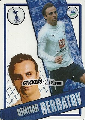Sticker Dimitar Berbatov - English Premier League 2006-2007. i-Cards n. 83 - Topps