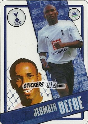 Sticker Jermain Defoe - English Premier League 2006-2007. i-Cards n. 85 - Topps