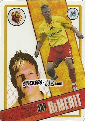Sticker Jay DeMerit - English Premier League 2006-2007. i-Cards - Topps