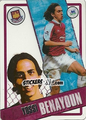 Sticker Yossi Benayoun - English Premier League 2006-2007. i-Cards n. 93 - Topps
