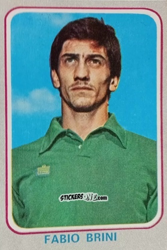 Figurina Fabio Brini - Calciatori 1978-1979 n. 3 - Edis