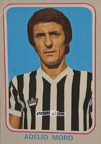 Sticker Adelio Moro - Calciatori 1978-1979 n. 10 - Edis