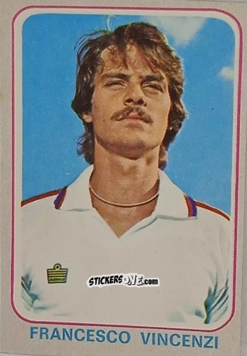 Cromo Francesco Vincenzi - Calciatori 1978-1979 n. 61 - Edis