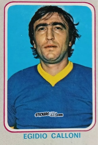 Sticker Egidio Calloni - Calciatori 1978-1979 n. 251 - Edis