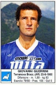 Sticker Giovanni Guerrini - Calciatori 1985-1986 n. 56 - Edis