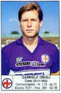 Sticker Gabriele Oriali - Calciatori 1985-1986 n. 60 - Edis