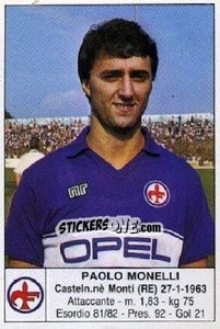 Sticker Paolo Monelli - Calciatori 1985-1986 n. 65 - Edis