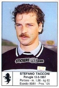 Cromo Stefano Tacconi - Calciatori 1985-1986 - Edis