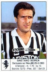 Sticker Gaetano Scirea - Calciatori 1985-1986 n. 90 - Edis